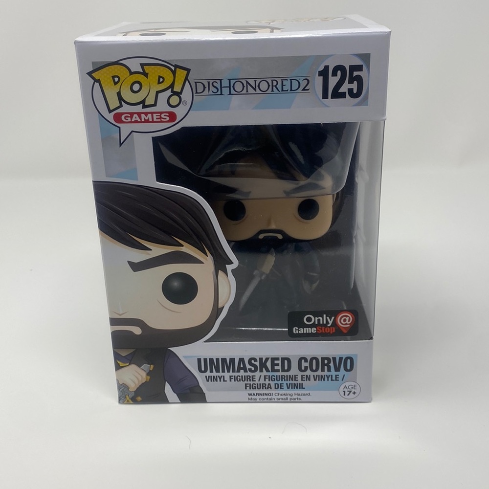Unmasked Corvo GameStop Exclusive Funko